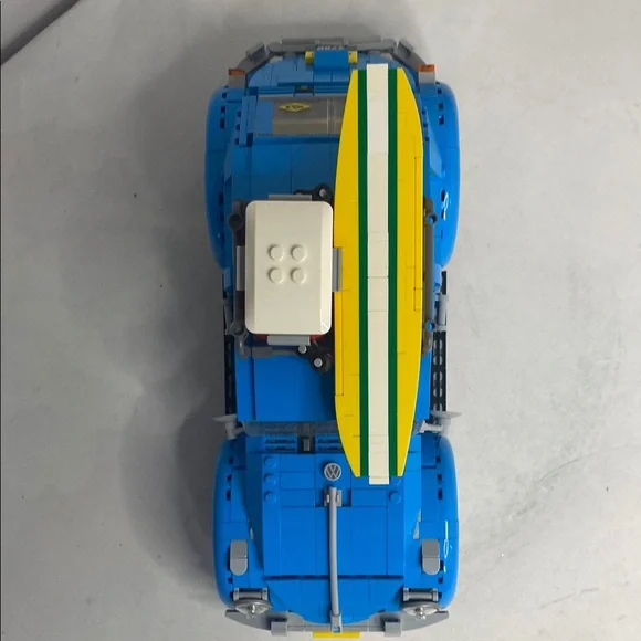 Lego Blue and Yellow Building Set with Surfboard - Picture 7 of 7
